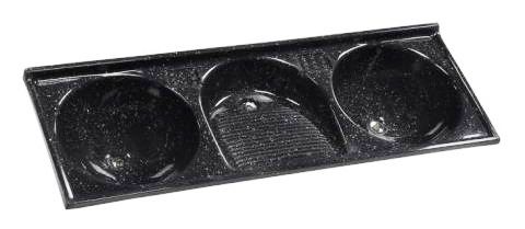 TANQUE SINT.GRAN.RORATTO 1.66 TRIPLO PRETO ref. 18.0176