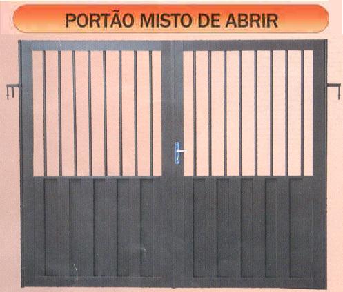 PORTAO PAINEL MISTO 245X180 C/FECH. ref. 19.0041