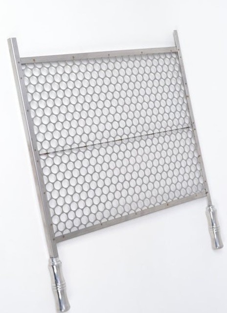 GRELHA P/ CHURRASQ.   67X40 C/CABO INOX ref. 21.0031