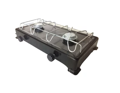 FOGAO 2 BOCAS GAS JOLLY SEM TAMPA PRETO ref. 21.0045