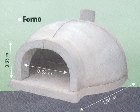 FORNINHO A LENHA DE CONCRETO ref. 21.0052