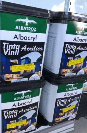 LATEX  ALBACRIL   VINIL 18 LITROS BRANCO BALDE ref. 24.0032