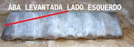 TELHA  RUFO 110 ESQUERDO ref. 30.0023