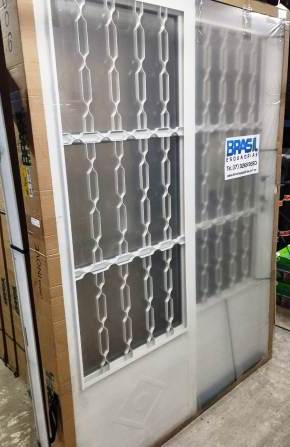 PORTA ACO BRANCO INOVE CORRER 215X160-D ELLO ref. 3005