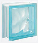 TIJOLO BLOCO VIDRO 19X19X08 AZUL ref. 47.0004