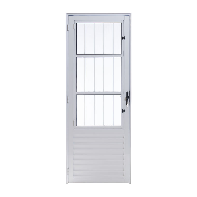 PORTA ALUM-ESAL POSTIGO SOCIAL 70-D BRANCA ref. 025976