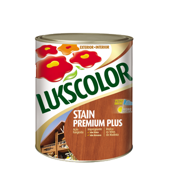 VERNIZ LUKSCOLOR LITRO STAIN PLUS MOGNO ref. 55.0161