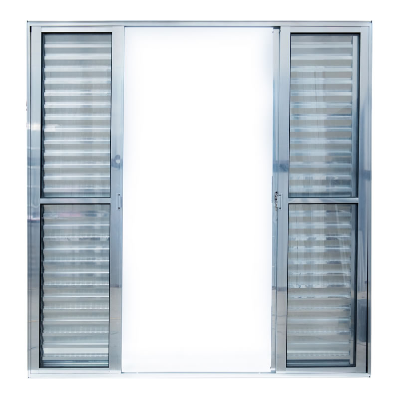 PORTA ALUM-ESAL BALCAO 6F-210X150 ref. 018328