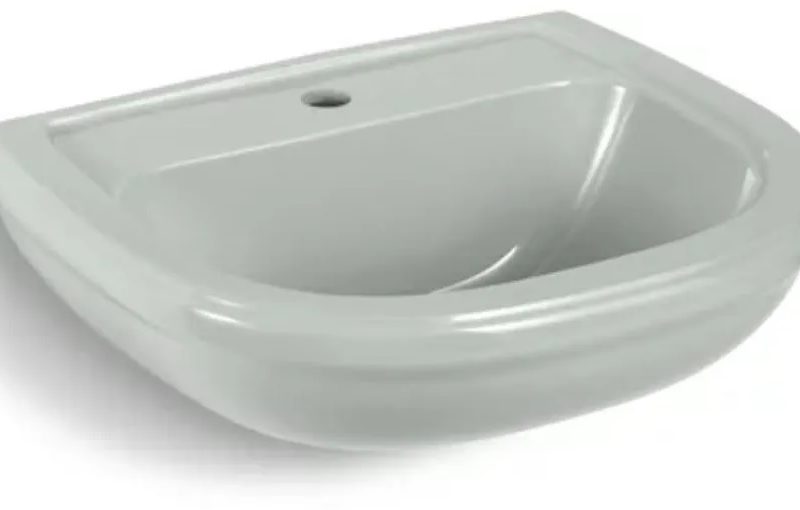 LAVAT. ICASA SABATINI 53X44 SEM COLUNA VERDE IL5 09 ref. IL509