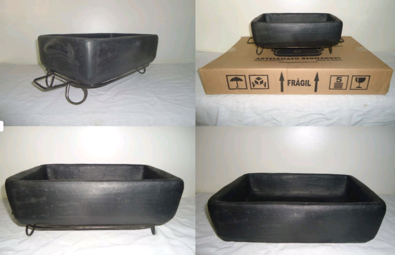 PANELA BARRO TRAVESSA QUADRADA 38X28X6 GDE ref. 022022