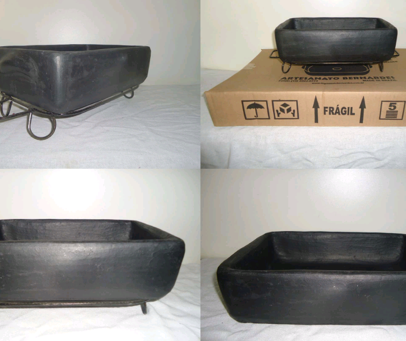 PANELA BARRO TRAVESSA QUADRADA 38X28X6 GDE ref. 022022