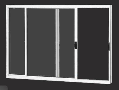 VITRO AL.BCO 2F (1 FIXA) VDI 120X150 SEM GRADE ref. 10142