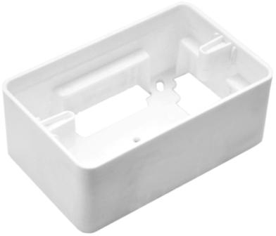 CAIXINHA LUZ 4X2 ILUMI P.V.C SOBREPOR BRANCA 62061 ref. 018941
