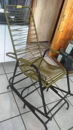 CADEIRA DE AREA BALANCO ADULTO COR-OURO ref. 019848