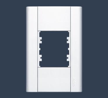 ESPELHO FAME 4X2 MODULARE 2 MODULOS 0072 ref. 019893