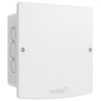 CAIXA PASSAGEM PVC EMBUTIR 15X15 CPT15 ref. 021013