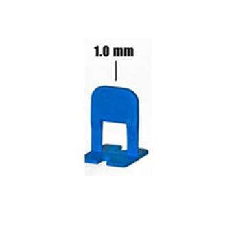 ESPACADOR NIVELADOR DEPLASTI 1.0MM AZUL 50PC ref. 021325