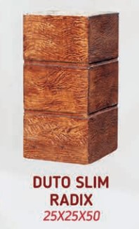 CHAMINE DUTO 25X25X50 SLIM RADIX TABACO ref. 022461