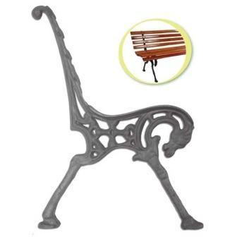 PE DE BANCO EM FERRO FUNDIDO CAVALO UNIDADE ref. 022650