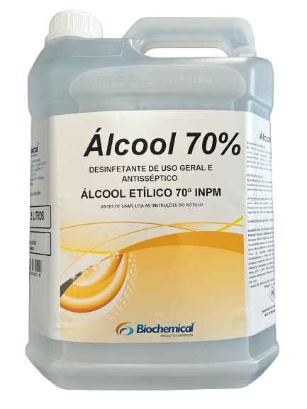 LIMPA BIO ALCOOL ETILICO 70% 5 LTRS ref. 023309
