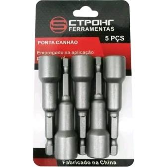 CHAVE SOQUETE MAGN. P/ PARAF. E 7/16 PCTE 5 UND ref. 018681