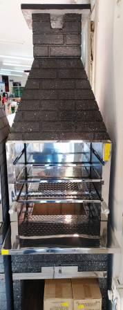 CHU.ARCIPREM 4 ESP.MARMORE PRETO TIJOL. C/MESA ref. 024077