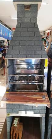 CHU.ARCIPREM 4 ESP.MARMORE CINZA TIJOL. MESA MAD ref. 024078