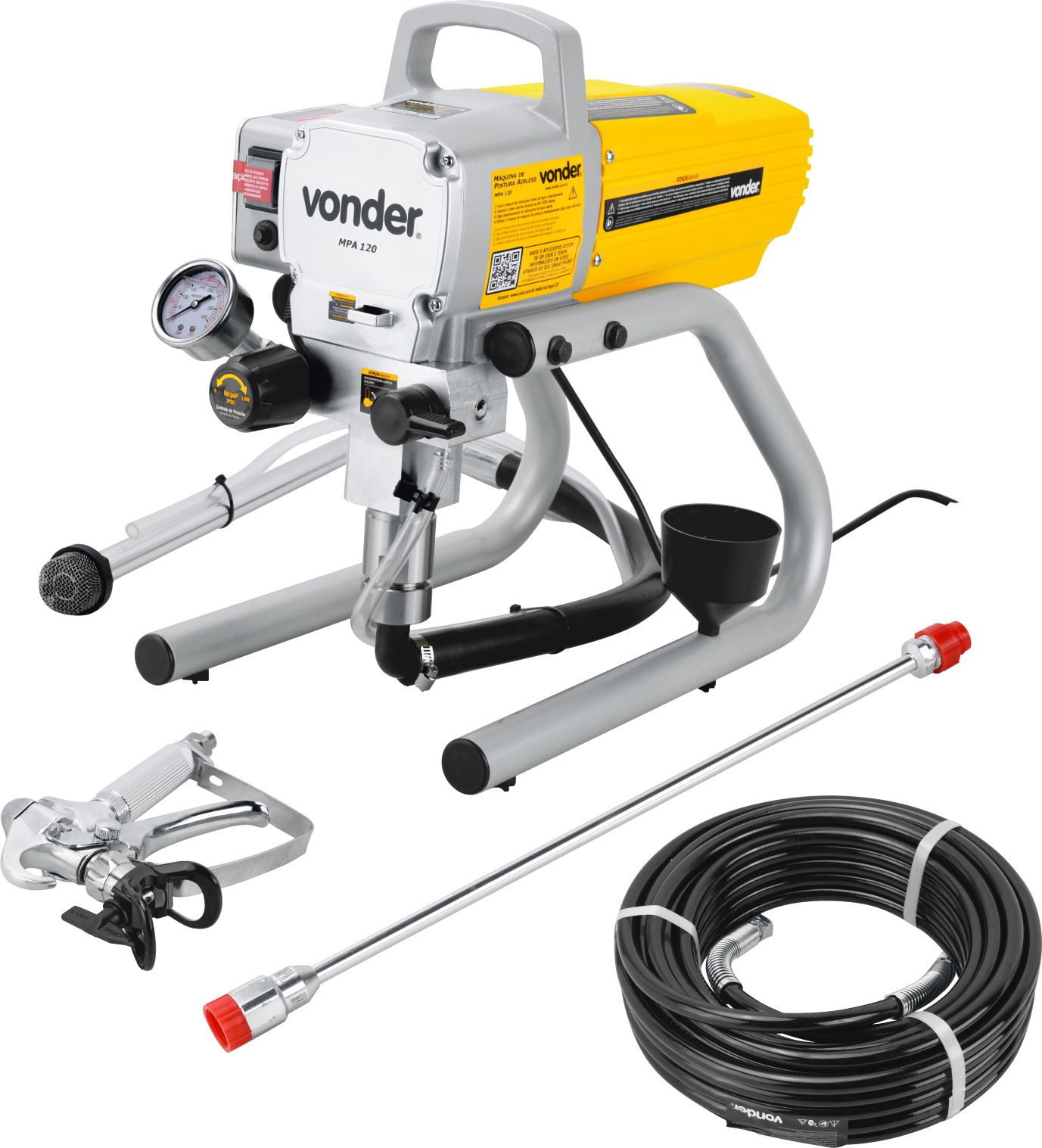 MAQUINA PINTURA AIRLESS MPA120 1,2HP 220V PROF. ref. 024106