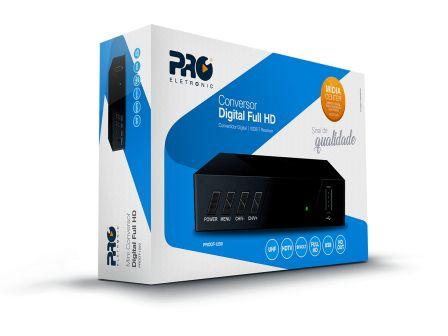 CONVERSOR DIGITAL FULL HD PRODT-1250 PRO ELETRONIC ref. 024568