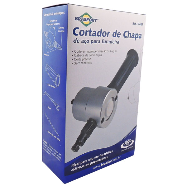 CORTADOR CHAPA PARA FURADEIRA 7687 ref. 024519