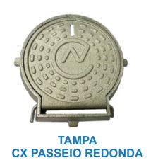 TAMPA INSPECAO 4 POLEGADAS EMBUTIR PORTINHOLA ref. 024668