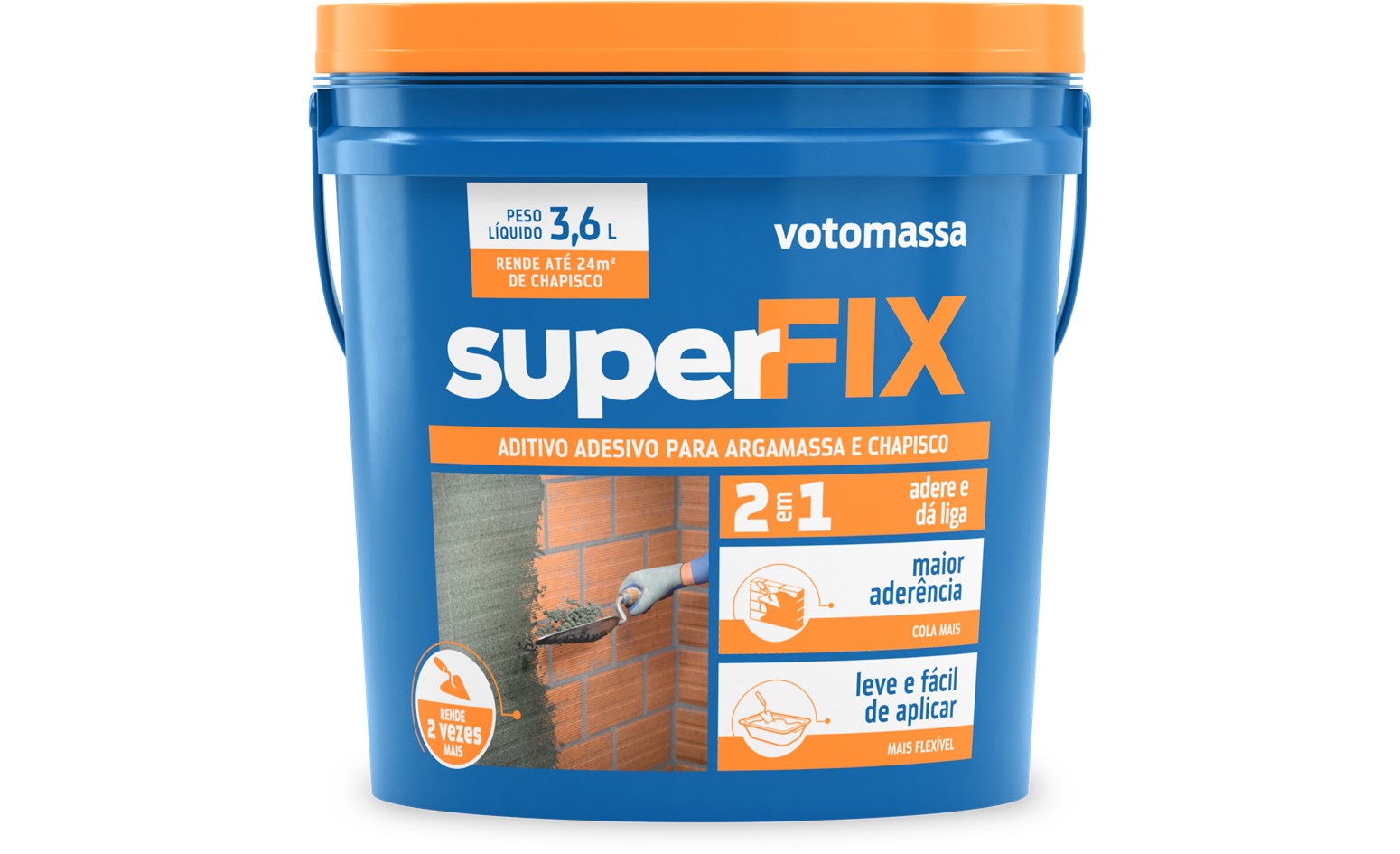 VOTOMASSA SUPERFIX ADERENCIA (BIANCO) B GALAO 3.6L ref. 024678
