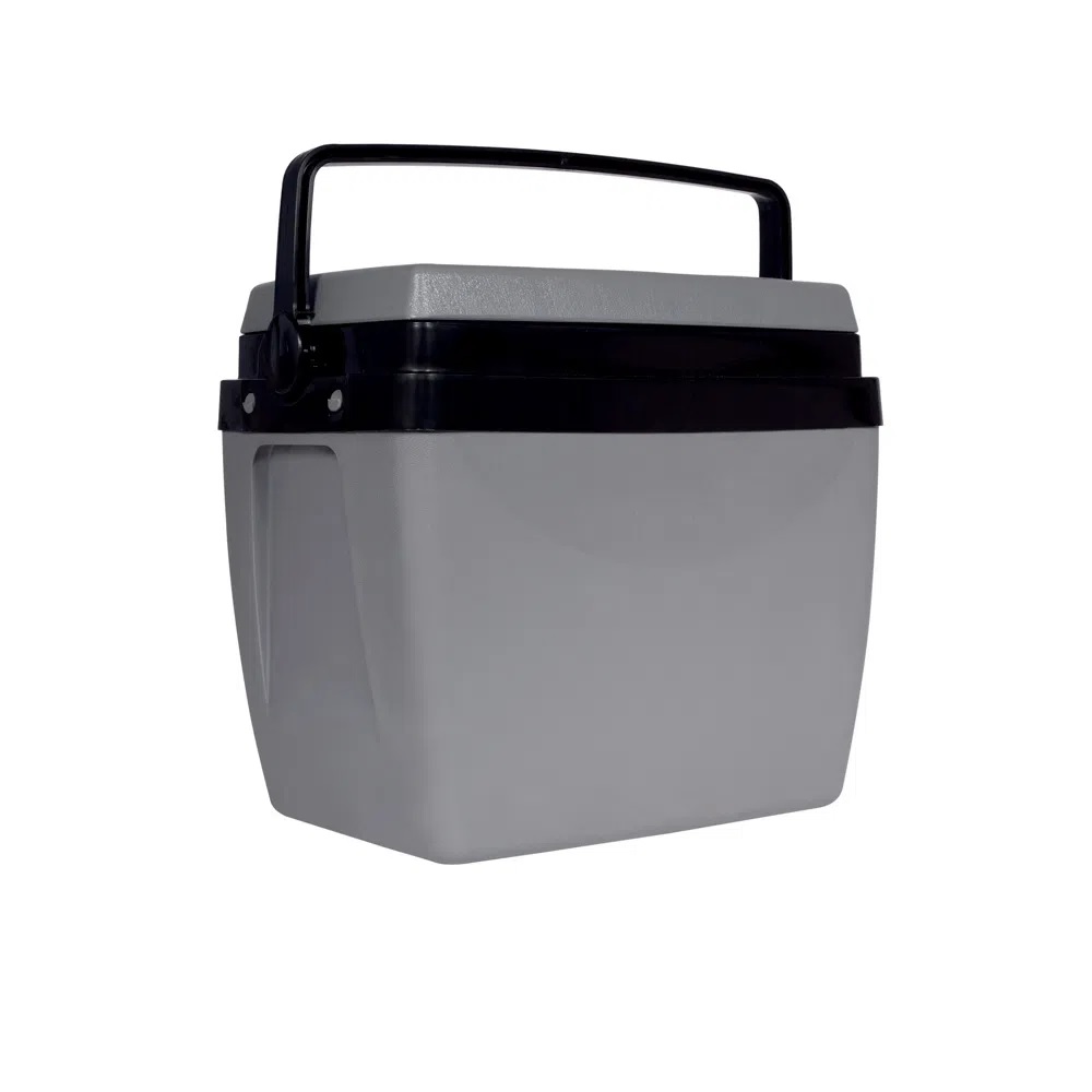 CAIXA TERMICA MOR 26LT CINZA C/ PRETO ref. 025012