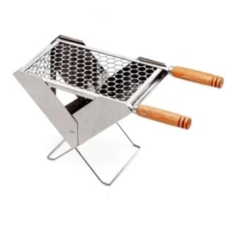 CHU. ACO INOX  MALETA C/ GRELHA ref. 025041