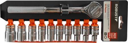 CHAVE SOQUETE JOGO 11PC 1/2 08MM A 22MM ref. 025518