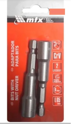 CHAVE SOQUETE MAGN. MTX 11MM 5/16 D PCTE 2 UND ref. 026376