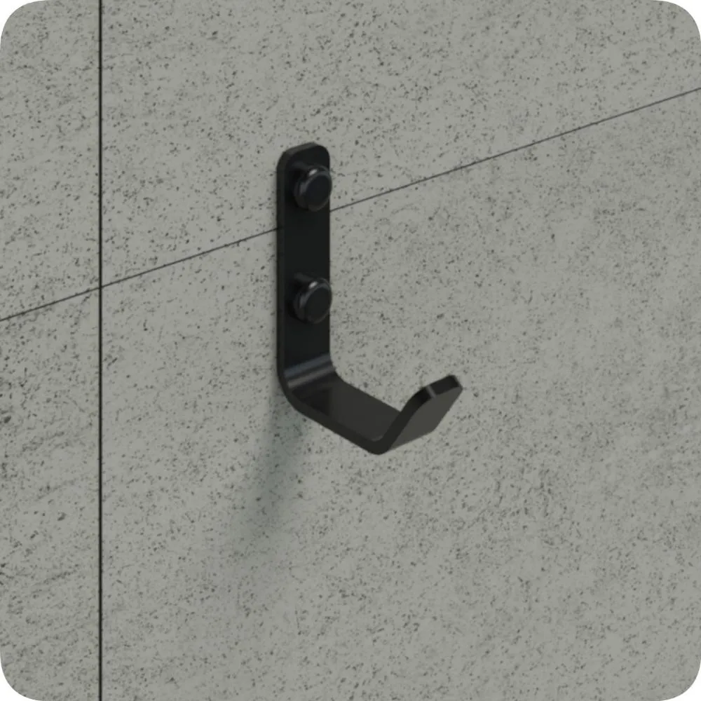 CABIDE METALCROMO SIMPLES PRETO FOSCO ref. 026480