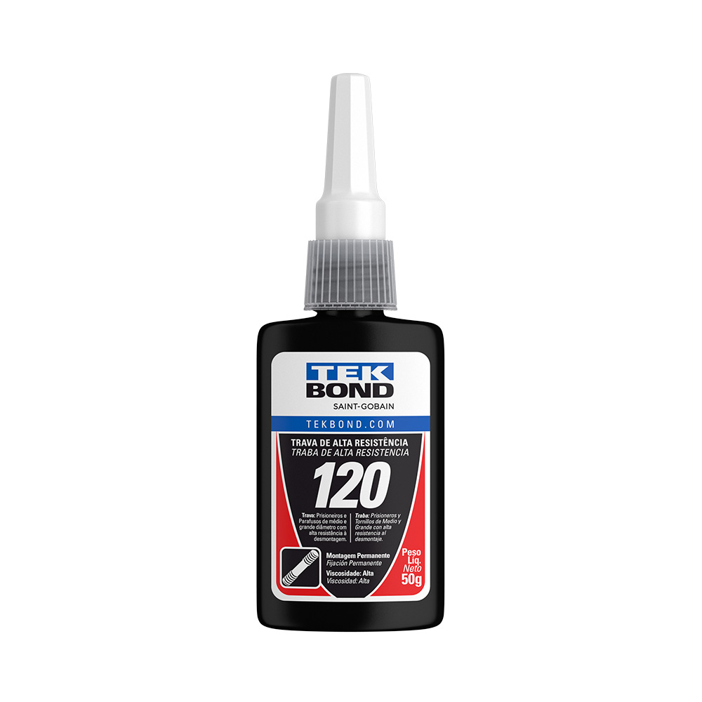 COLA TRAVA ROSCA 50G TEKBOND 120 ALTO TORQUE ref. 026601