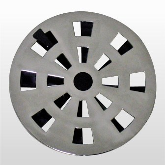 GRELHA PLAST. ROTATIVA RED 15X15 CROMADA GRB14 ref. 06.0040