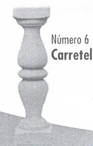 BALAUSTRE CIMENTO 0.57CMT CARRETEL ref. 10.0058