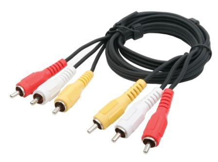 CABO VIDEO/AUDIO 3RCA+3RCA 1.50MT ref. 12.0194