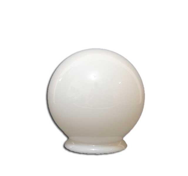 GLOBO VIDRO BOLINHA LEITOSO ref. 12.0266