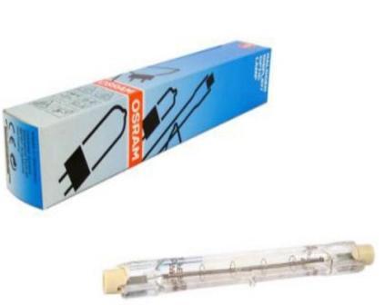 LAMPADA HALOGENA OSRAM 1000WX220V 178MM ref. 12.0279