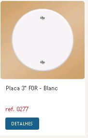 ESPELHO FAME 3X3 BLANC CEGO   277 ref. 12.1242