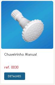 CHUVEIRINHO FAME P/DUCHA MANUAL 0030 ref. 13.0590
