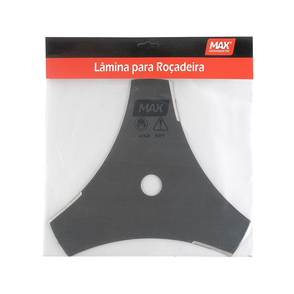 LAMINA P/ ROCADEIRA 3 PONTAS FURO 20MM ref. 020138