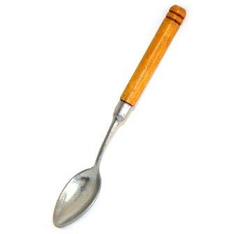 COLHER DIVERSAS P/COZINHA ALUMINIO C/CABO MAD ref. 14.0345