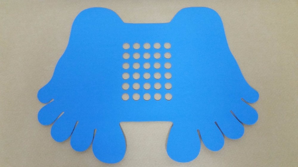 TAPETE BORRACHA JAPONES AZUL  P/WC ref. 14.0448