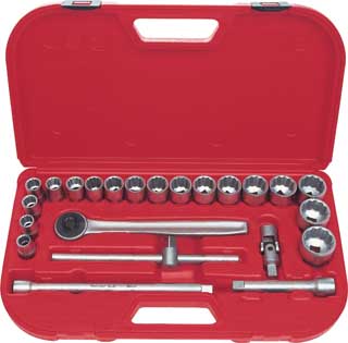 CHAVE SOQUETE JOGO 18PC 1/2 10MM A 32MM D26 ROBUST ref. 14.0503