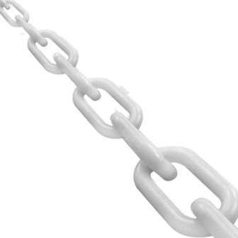CORRENTE PVC ELO 08MM BRANCA (METRO) ref. 14.0784